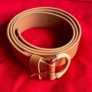 Tan Belt w/ Bamboo Style Buckle